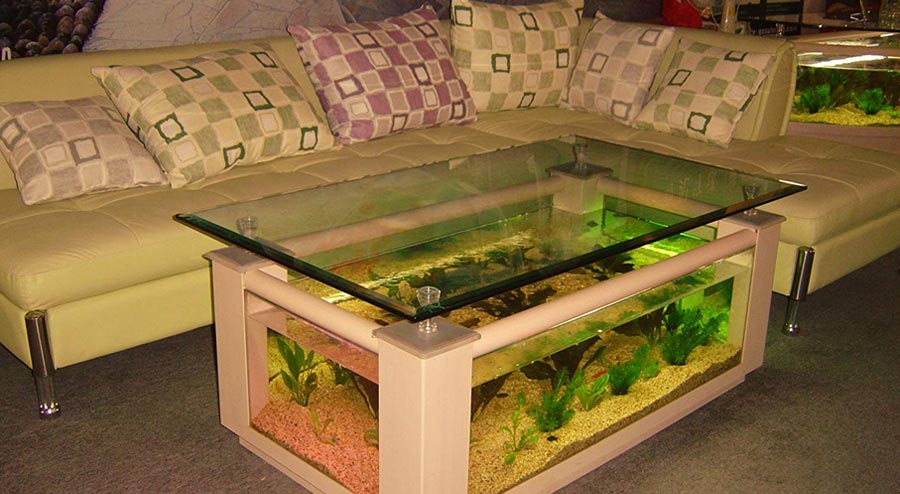 fish tank coffee table