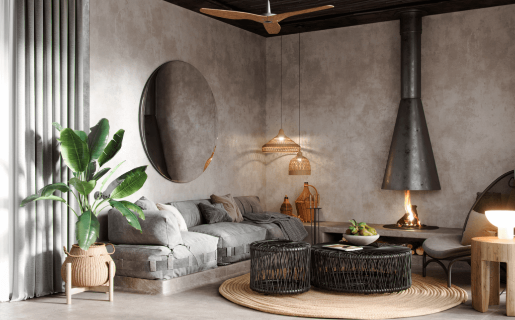 Concrete-Living-Room-Decor-Ideas-for-Homeowners