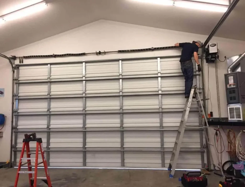 garage door spring repair Midlothian