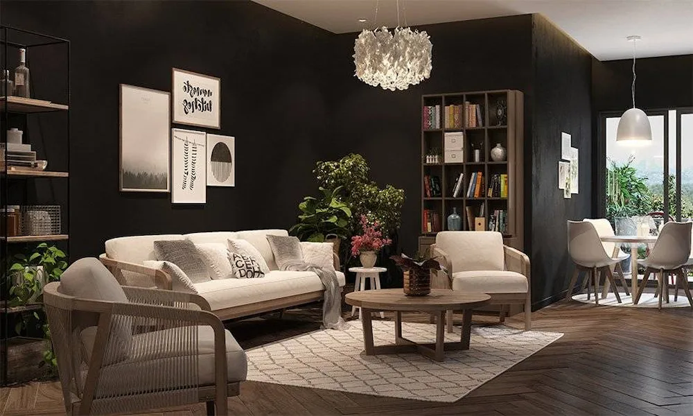 Combining Black with Metallic Accents Combining Black with Metallic Accents