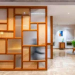 living room unique partition design